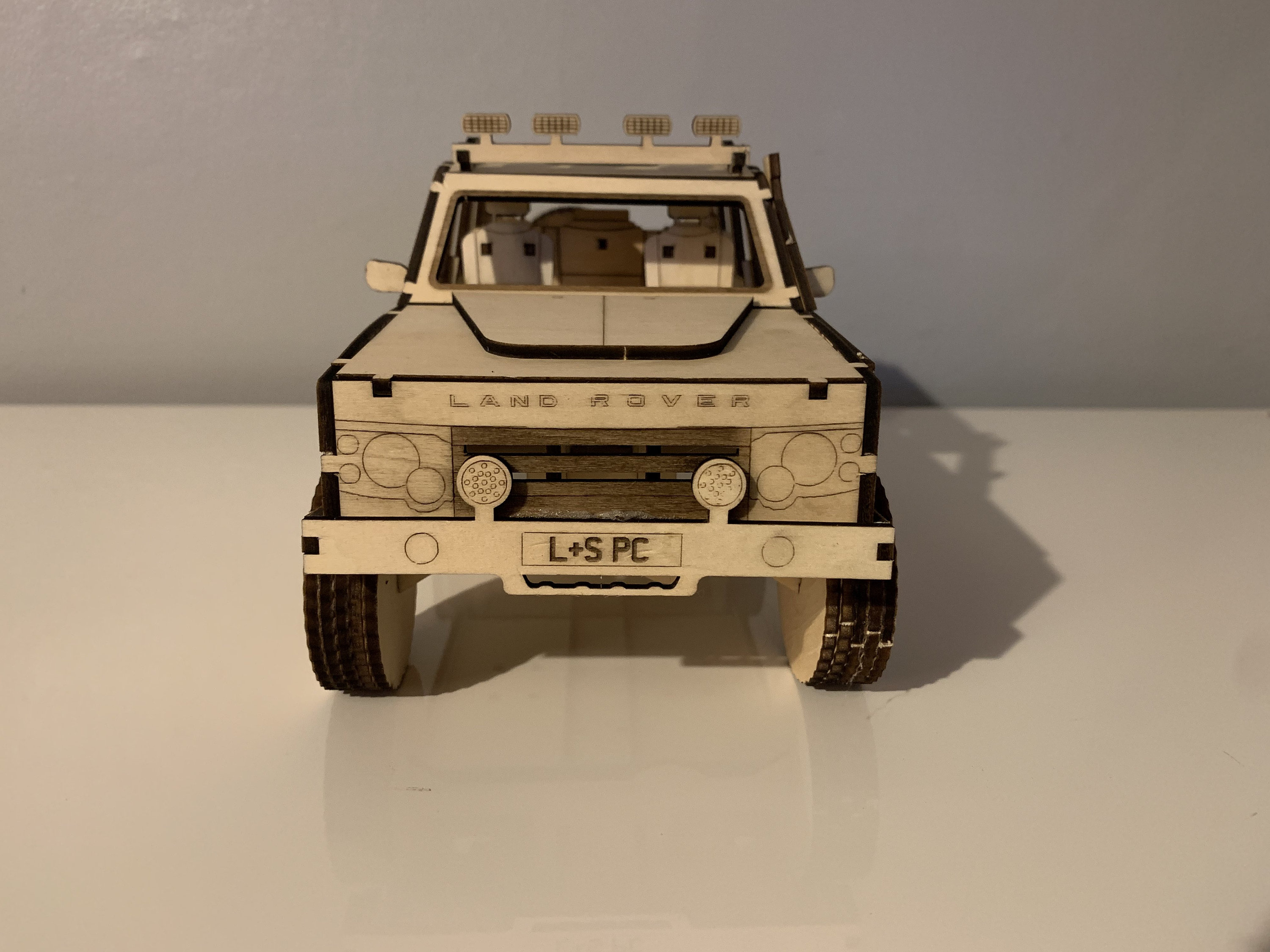 Land Rover Discovery Wooden Model Kit - Etsy