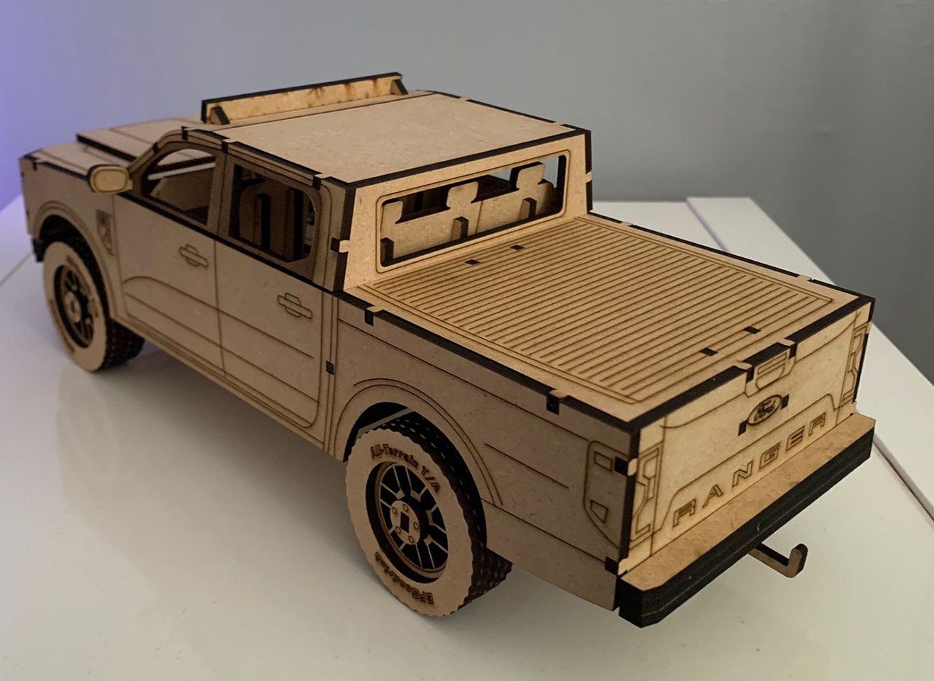Ford Ranger Wooden Model Kit - Etsy