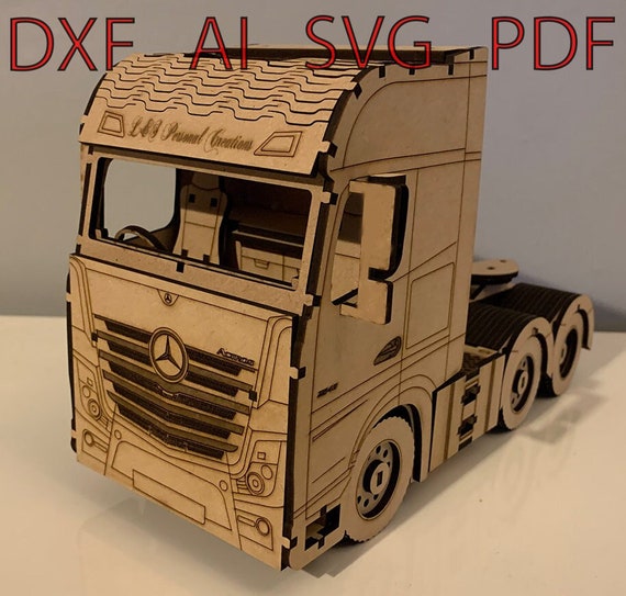Mercedes Actros Laser & Vector File Pack - 3mm - Etsy