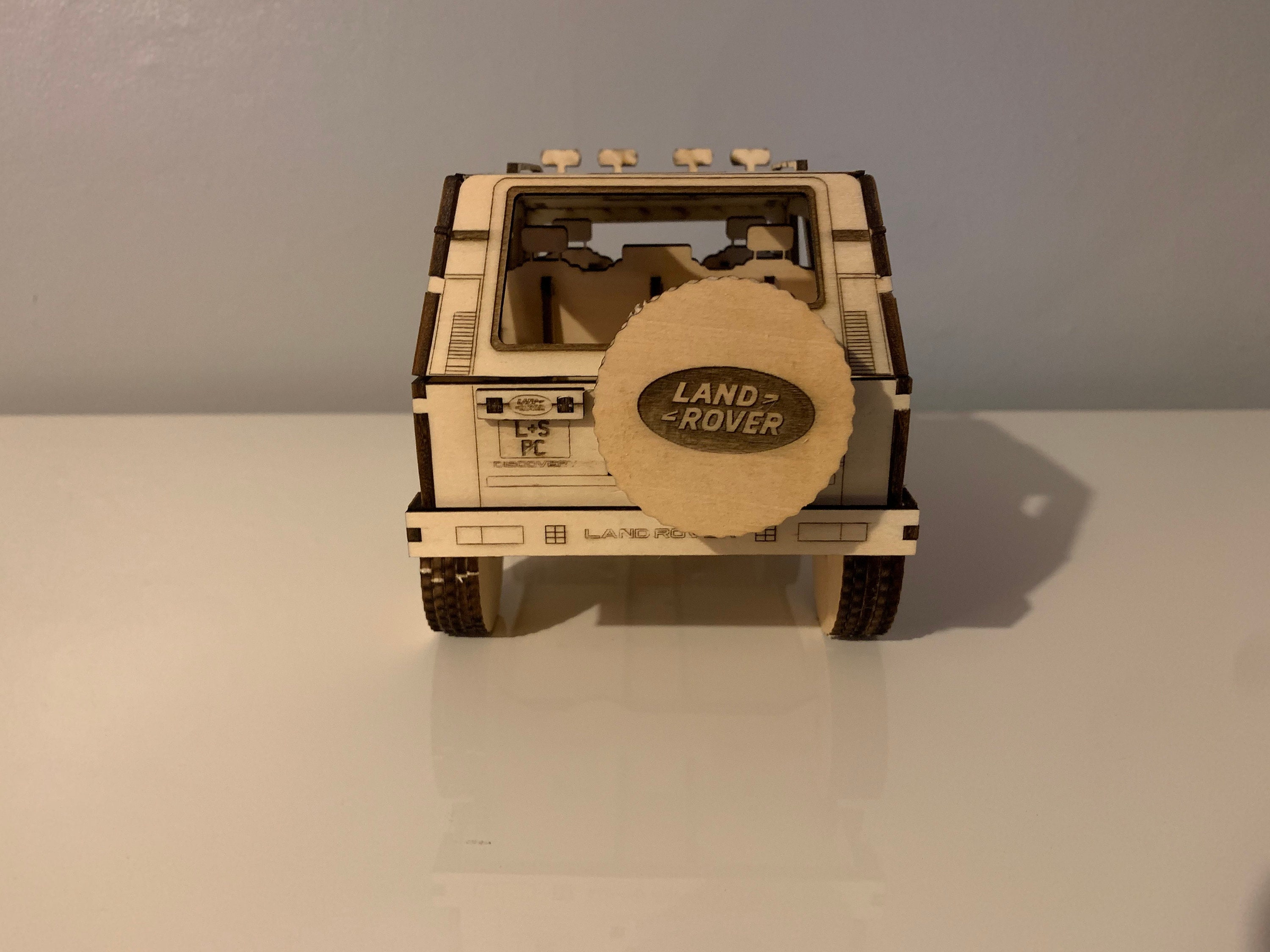 Land Rover Discovery Wooden Model Kit - Etsy