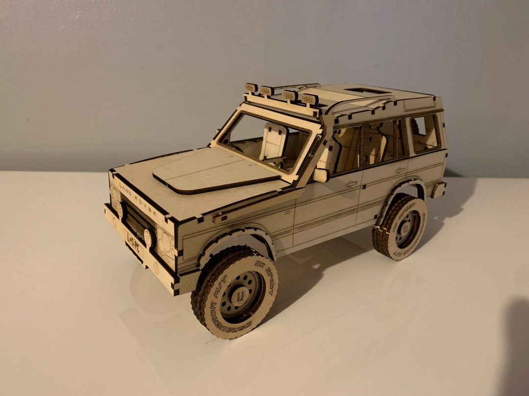 Land Rover Discovery Wooden Model Kit - Etsy