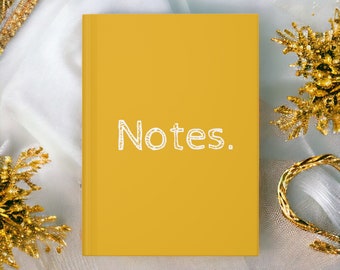 Yellow Notes Journal