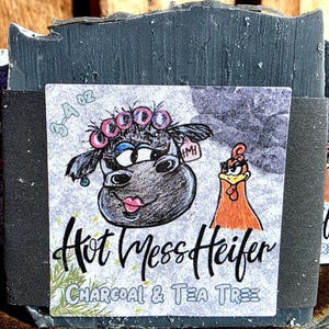 Charcoal & Tea Tree Tallow Soap