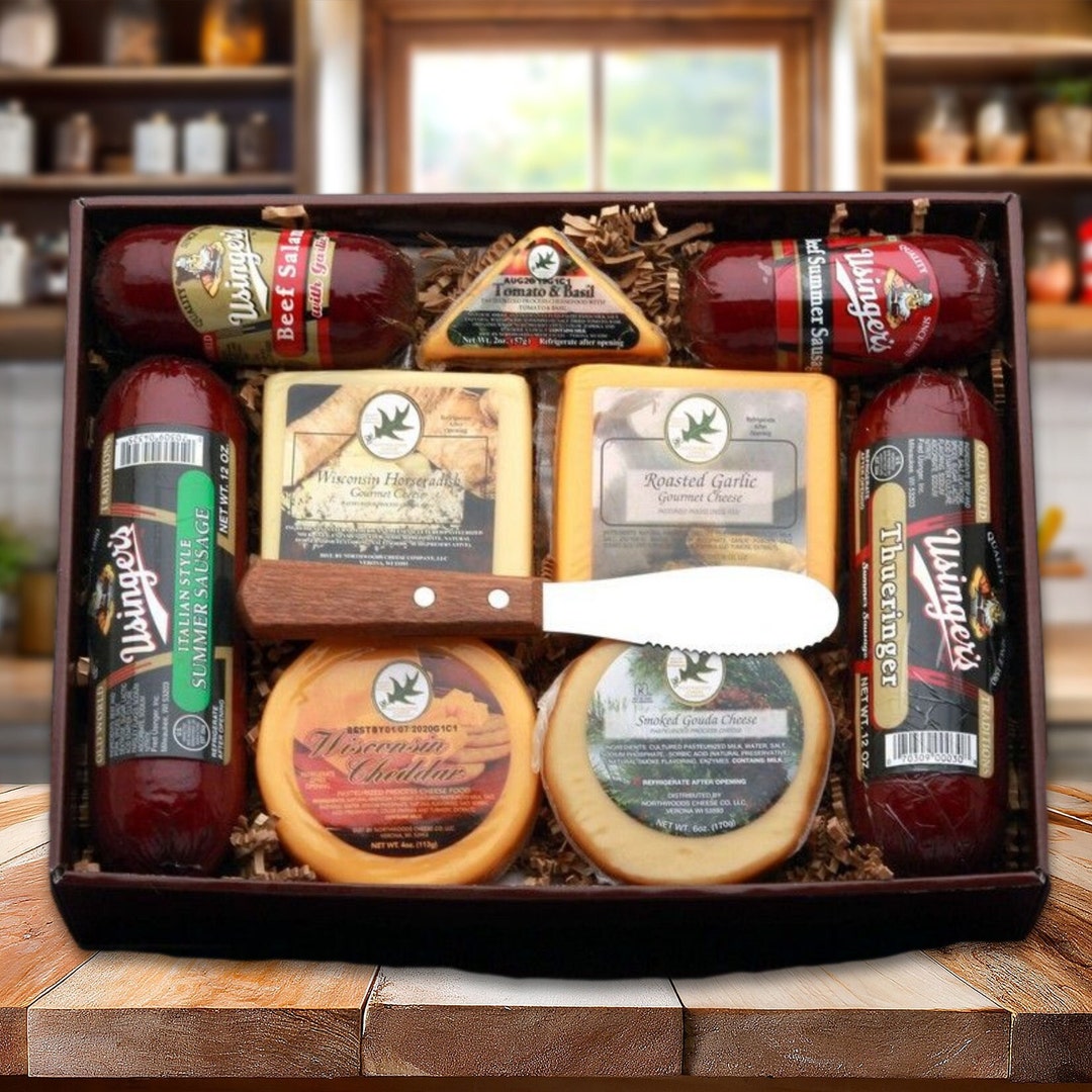 Signature Reserve MEAT & CHEESE GIFT Box, Get Well, Meat Lover's Gift