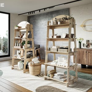 A-Frame Modular Display | Shelving Unit | DIY Kit | Flat Pack | Market Display | Shop & Boutique | A-Frame | Pine Bay Design