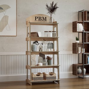 5 Shelf Modular Display | Flat Pack | Market Display | Shop & Boutique | Larch | Pine Bay Design
