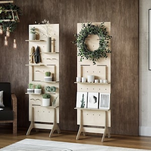 Rectangular Pegboard Modular Display | Flat Pack | Market Display | Shop & Boutique | Pine | Pine Bay Design
