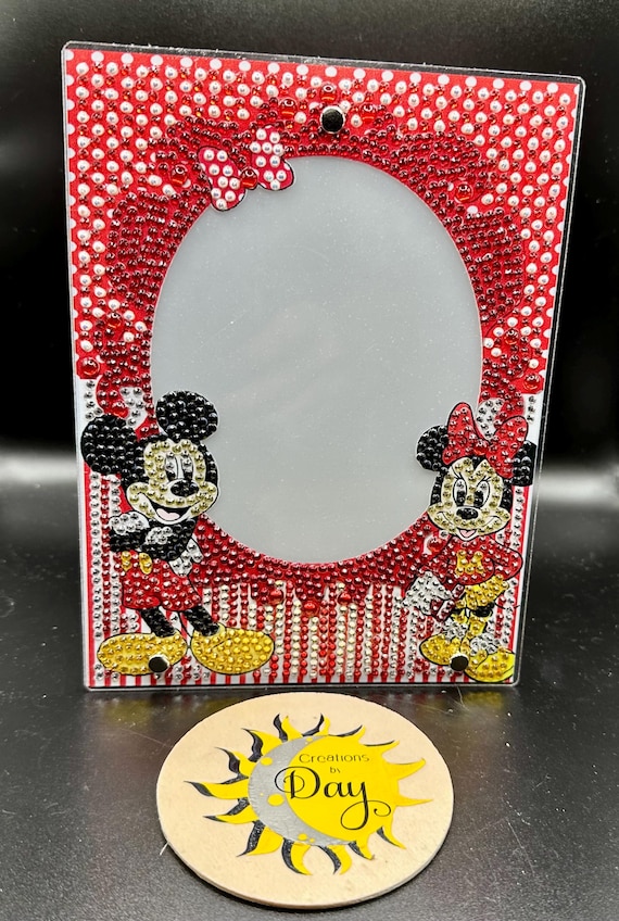 Disney Mickey Mouse Birthday Diamond Art Painting 4x6 Photo Frame