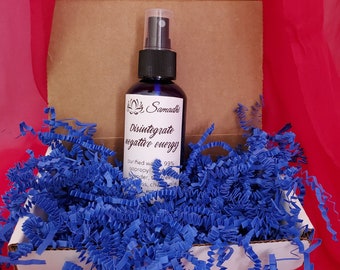 Spray de habitación, desintegrar energía negativa, spray de lino, escudo de energía negativa, curación de energía Reiki