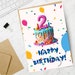 2nd Birthday Card, Editable Birthday Card, Birthday Card Printable ...