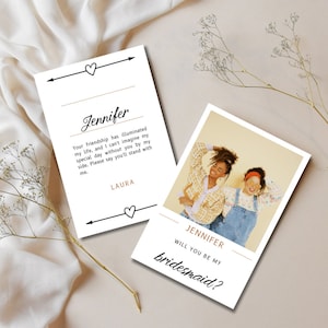 Bridesmaid Proposal, Bridesmaid Proposal Card Template, Bridesmaid Card Proposal, Bridesmaid Card Template, Will You Be My Bridesmaid