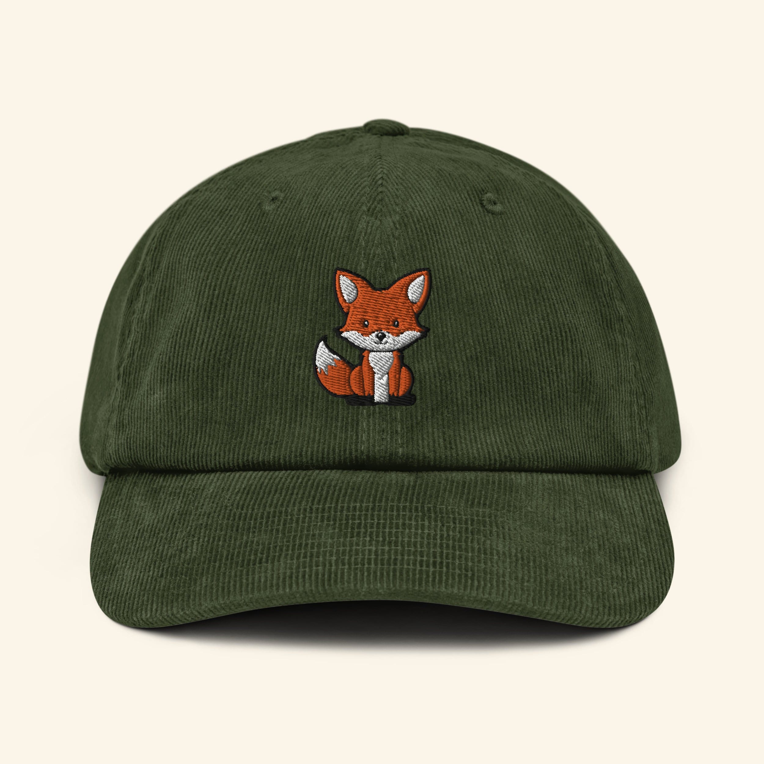 Casquette Baseball Brodée Adams - Motif Renard Rouge - 100% Coton - Taille Unique - Neuf Avec étiquettes