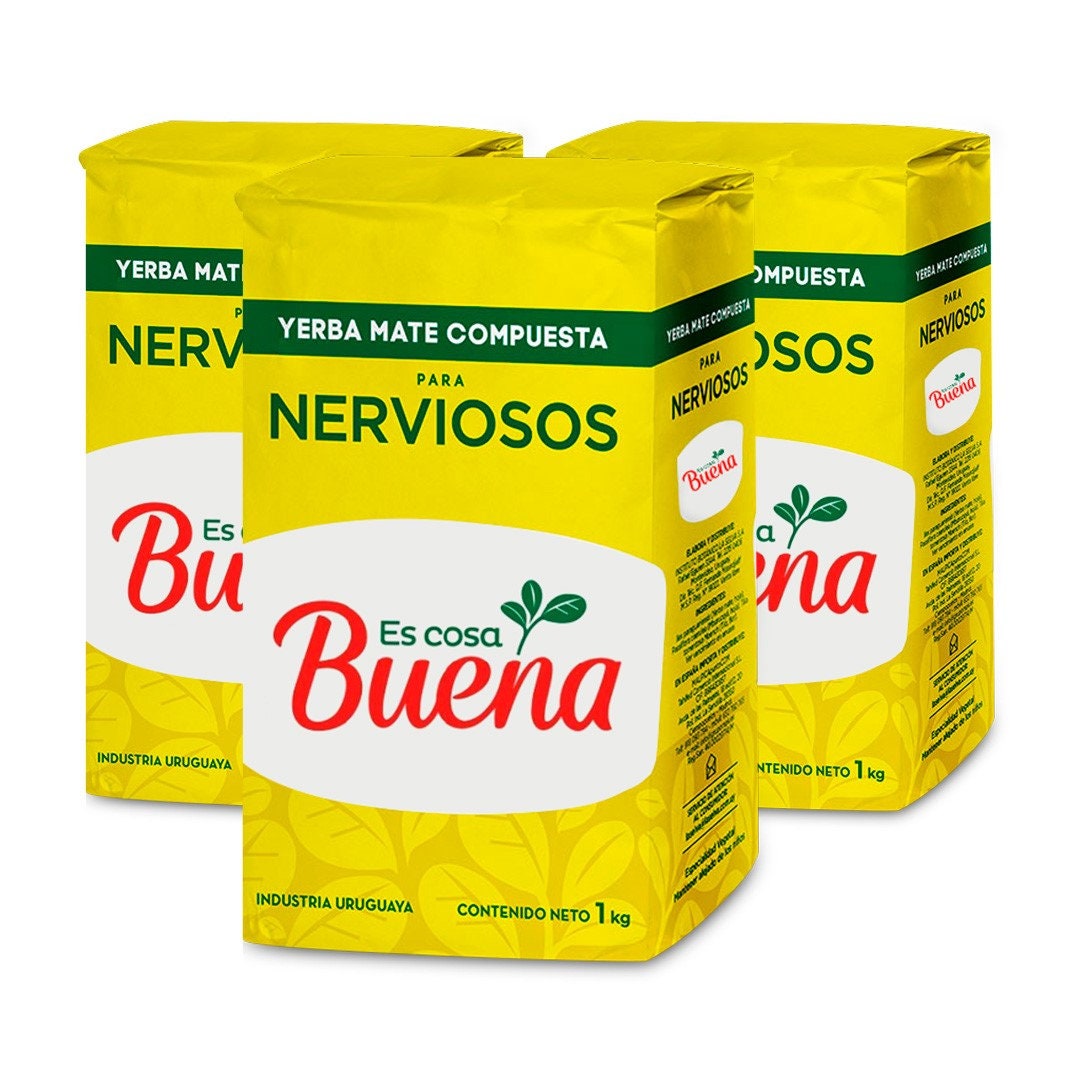  La Selva Yerba Mate Para Nerviosos 1 kg : Grocery & Gourmet  Food