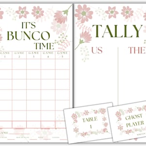 Bunco de primavera | Bunco de maio | Cartão de pontuação do Bunco | Folhas de contagem do Bunco | Para impressão | Bunco floral de maio | Chá de bebê | Chá de panela | Chá de bebê |
