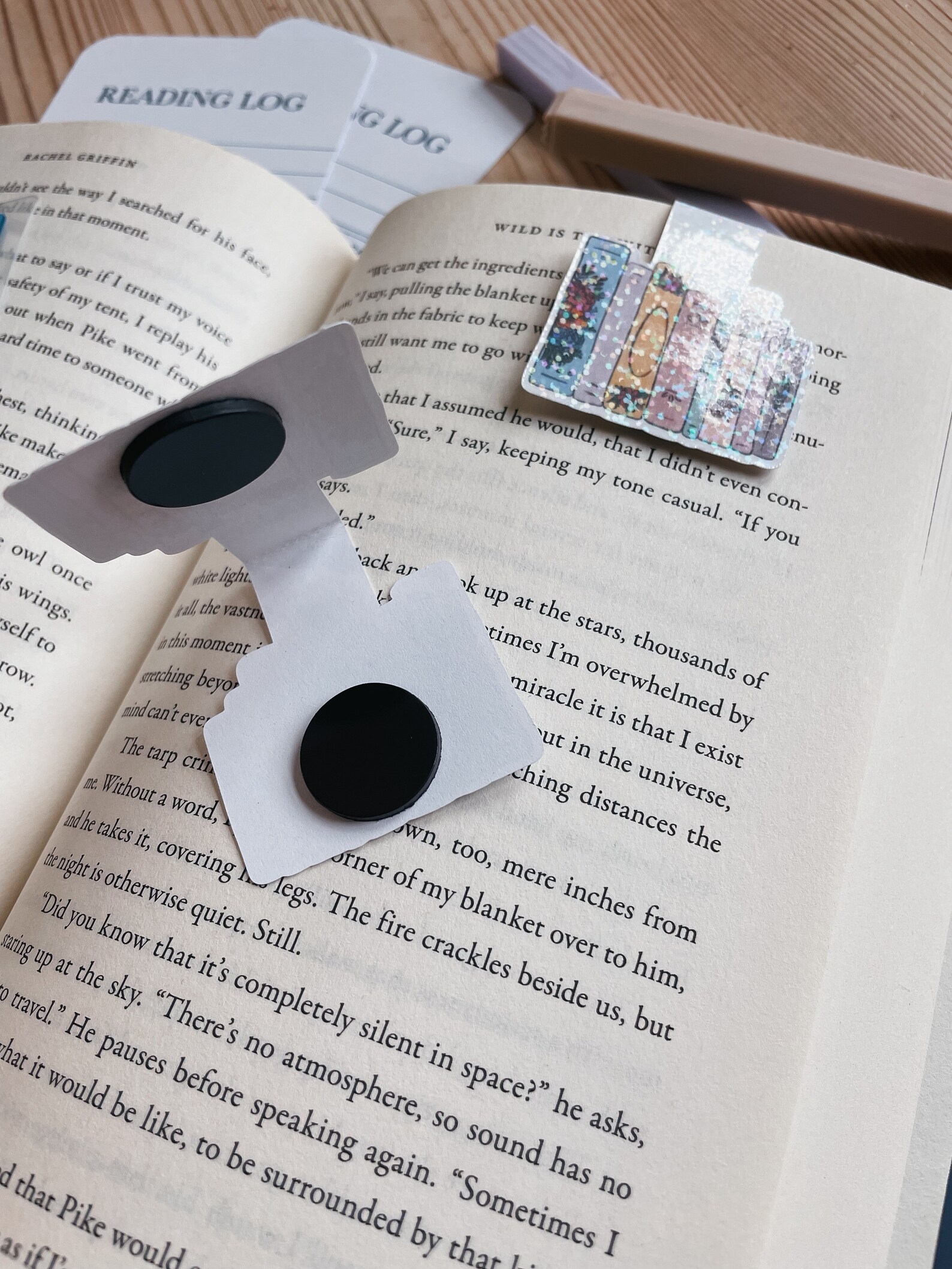 Floral Bookshelf Magnetic Bookmark | Cute Bookmarks | Floral Bookmark ...