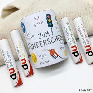 Empaque PDF Duplo "Para tu Carnet de Conducir": Banda con Señales de Tráfico y Frases para Bares | Plantilla Imprimible: ¡Felicidades por tu Carnet de Conducir!