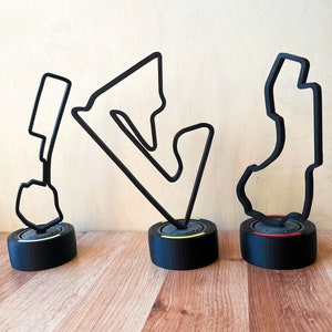 F1 Racebaankunst Seizoen 2024 F1 Cadeau F1 Circuitcollectie Formule 1 Kantoorinrichting afbeelding 1