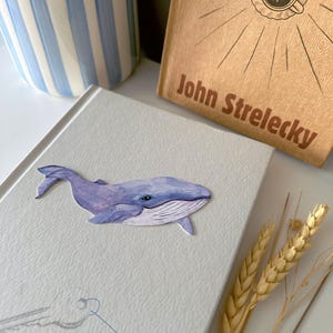 Whales Bookmark | Whales gifts | Whale Irregular Shape Bookmark | Whales print | Stationery sets | Book lover gifts