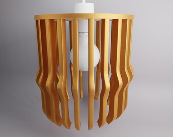 Abstracte moderne hanglampenkap