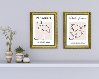 Ornate Gold Photo Frame Set – Shabby Chic Picture Frames, UK Made Pack OF 2 FRAMES
