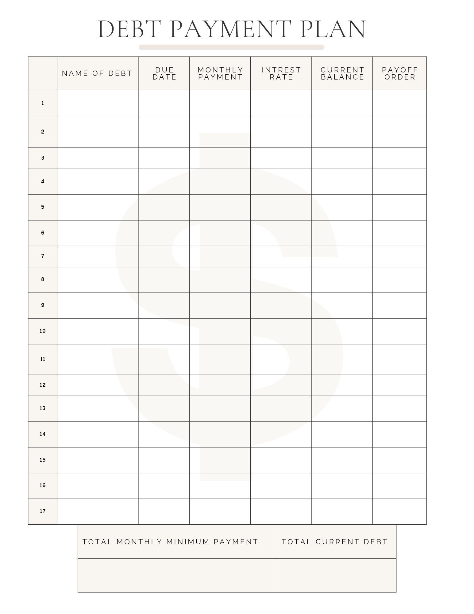 debt-payment-plan-etsy