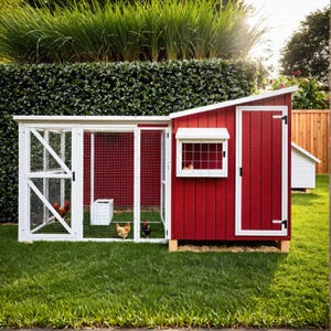 DIY Modern Chicken Coop Plans: Step-by-Step Guide (6-12 Chickens) (PDF)