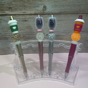 Custom Beaded Pens | To-Go Coffee Cups | Wine Glasses