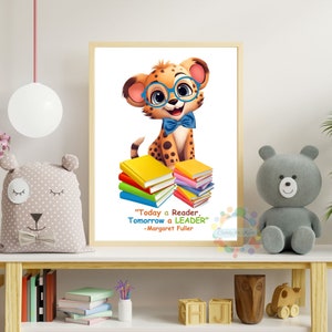 Safari Digital Art Instant Download Safari Print Cute Safari Nursery Decor Digital Wildlife Wall Art Baby Safari Animal printable kids room