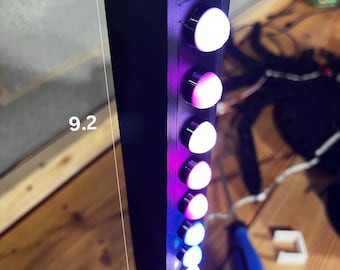 Fully Encapsulated Rain-Resistant Peace Stake For Seed Pixels - 3D Print STL File