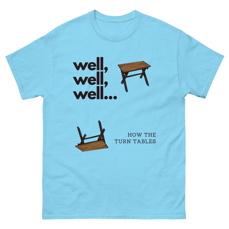 Turn Tables the Office Tshirt Etsy