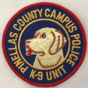 Pinellas County Campus, Florida, Polizeihunde-Rundabzeichen