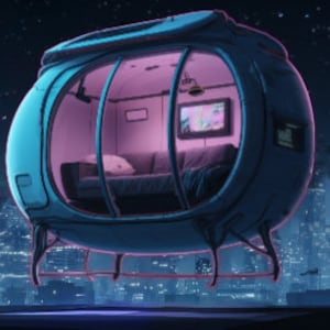 2 Gaming Pod Chronicles: Vtuber Overlay & Dynamic Animated Background for Immersive Experience. 2 different stars 2 videos