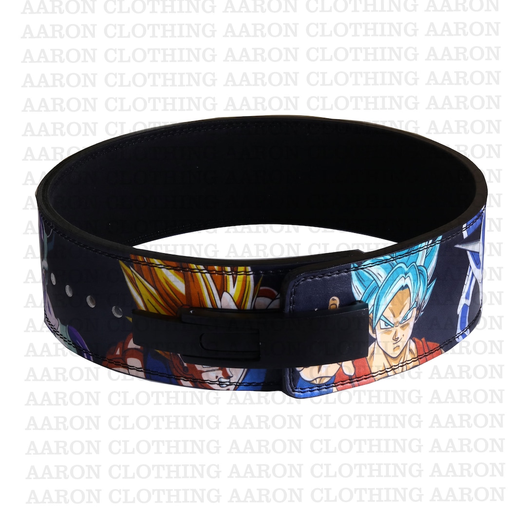 Dragon Ball Zee Goku Vegeta Anime Weightlifting Lever Belt Etsy