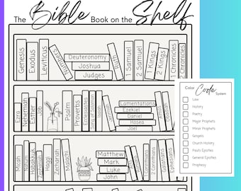 Bible Books Coloring Page Printable