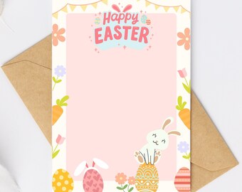 Easter Cards- Printable- 3 Designs- Colorful