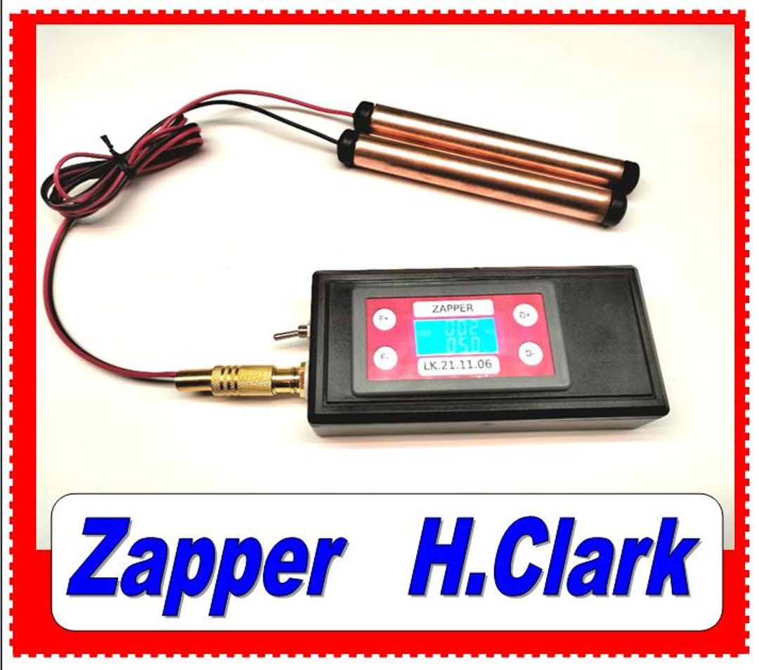 Zapper Clark's Multi Frequency Copper Electrodes Multi Etsy