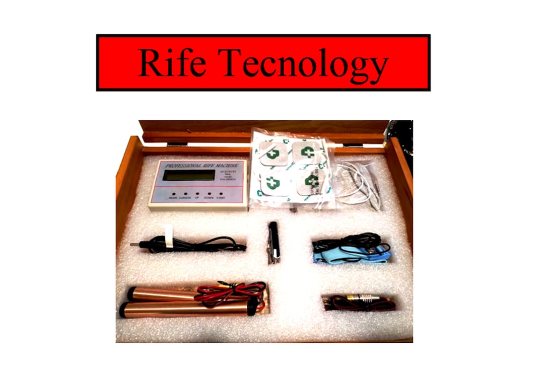 Kit LK 22.01.01KIT PROFESSIONAL RIFE Machine Hulda Clark's - Etsy