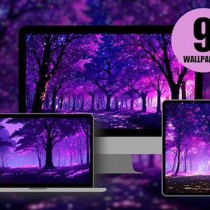 How to make an aesthetic laptop wallpaper  BTS edition Purple Theme   canva  pinterest  YouTube