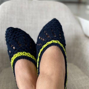knitted booties
