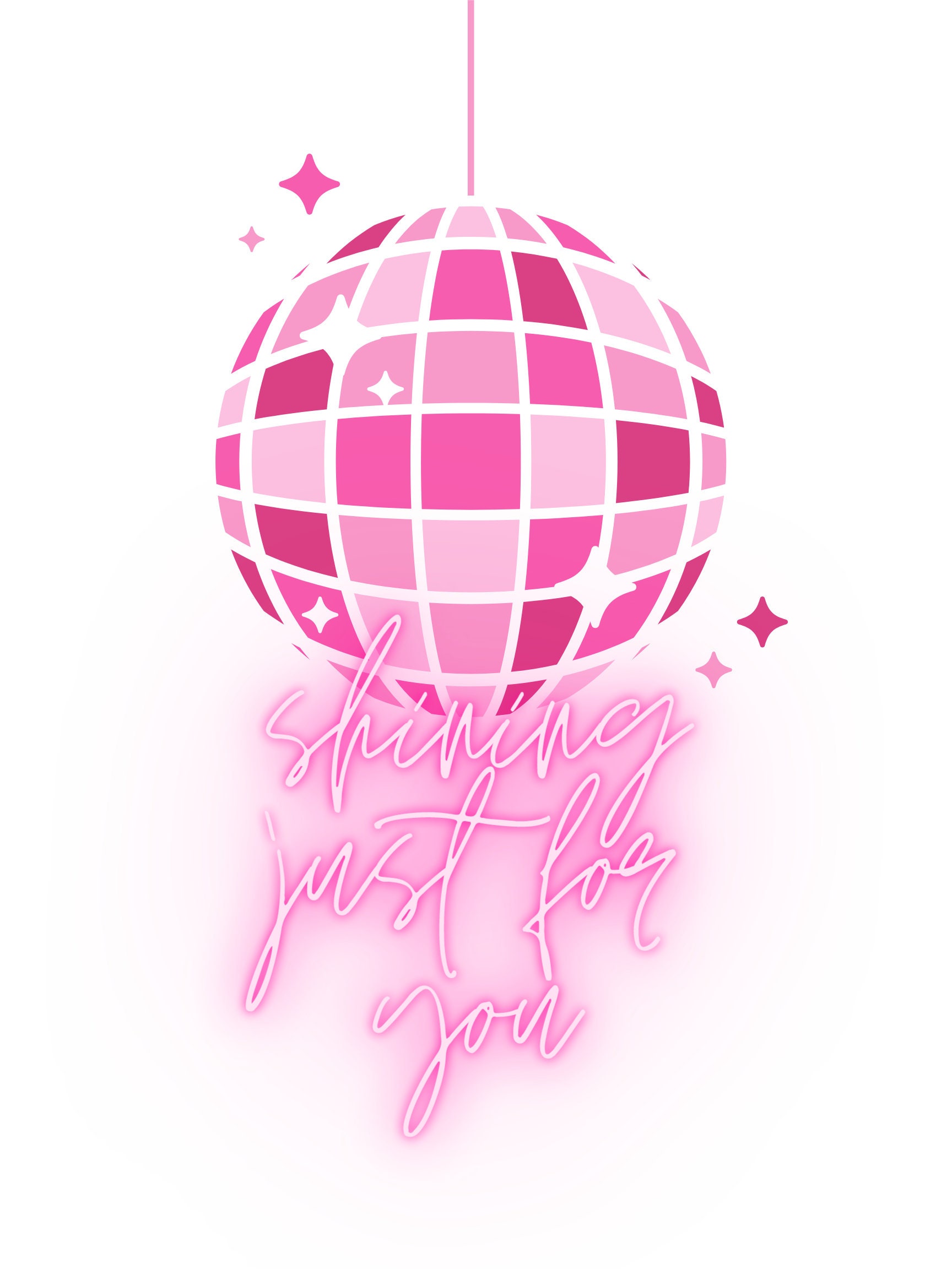 Taylor Swift Mirrorball Poster digital Download Etsy