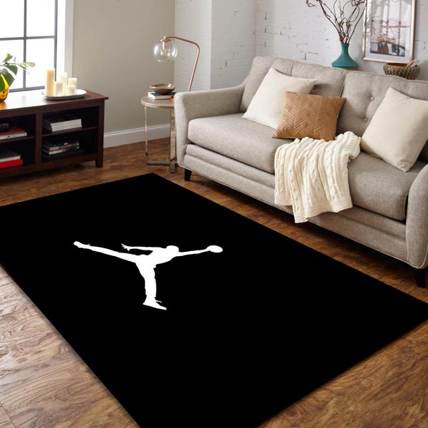 Tapis Air Jordan, Tapis de sport, Tapis populaire, Tapis Legends, Tapis NBA, Tapis de basket-ball, Décoration d'intérieur, Tapis moderne, Tapis Jordan, Tapis de sport, Tapis personnalisé