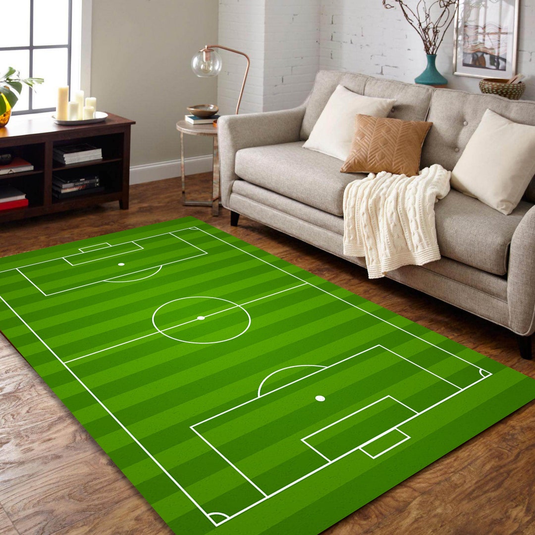 Soccer Field Rug,football Field Rug,soccer Rug,football Rug,soccer