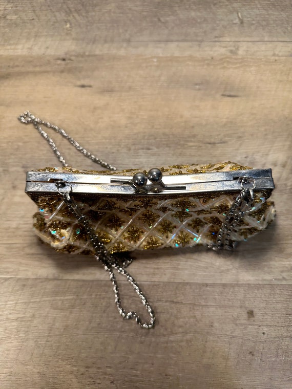Moni Couture Beaded Starburst Handbag - image 5