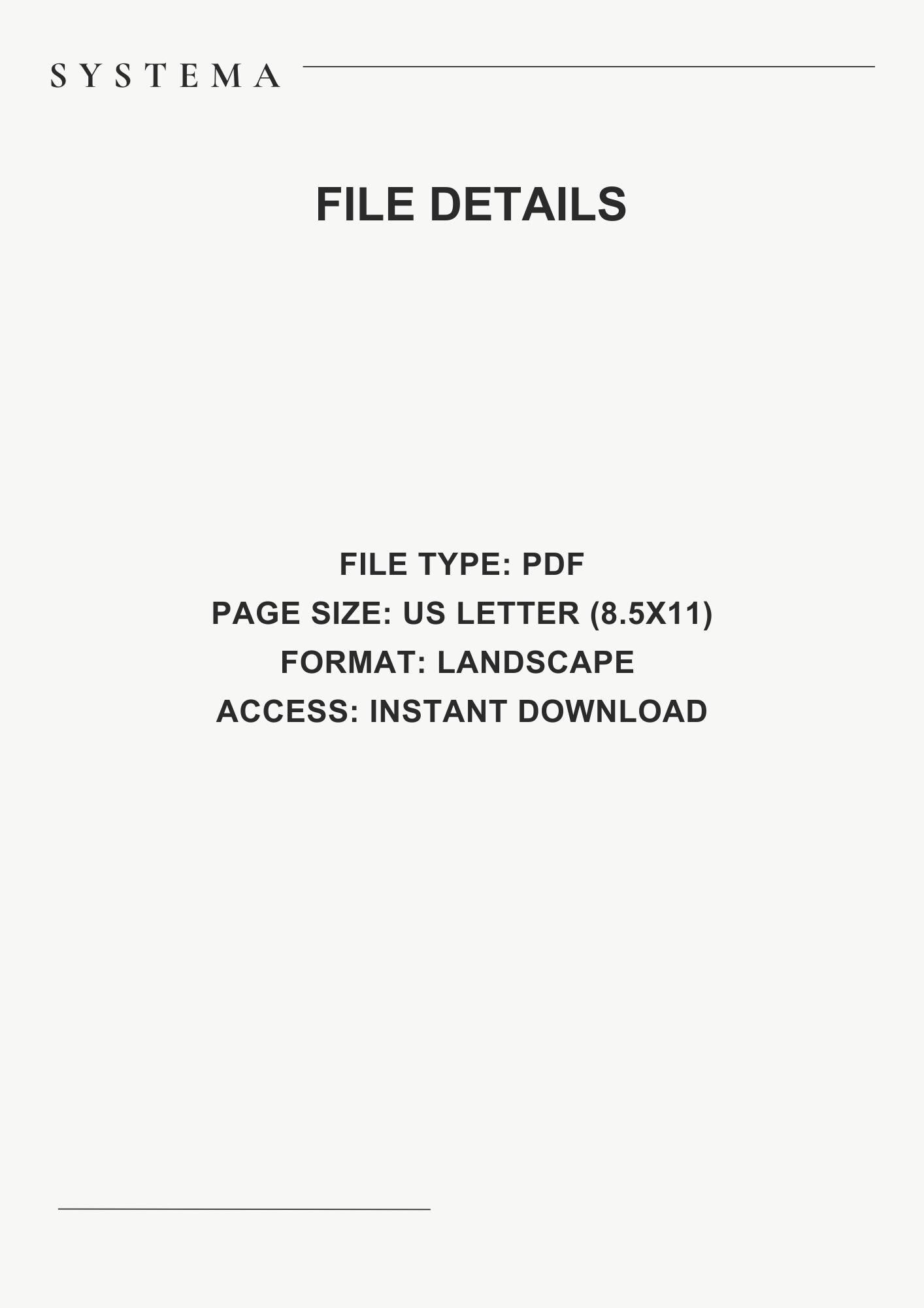 Visitor Sign-in Log Template | Minimal Office Check-in Form (PDF ...