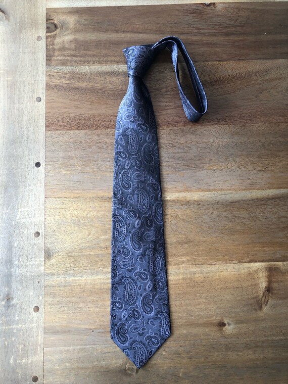 Vintage Tino Cosma Men Tie, 100% Silk Tie, Soie T… - image 4