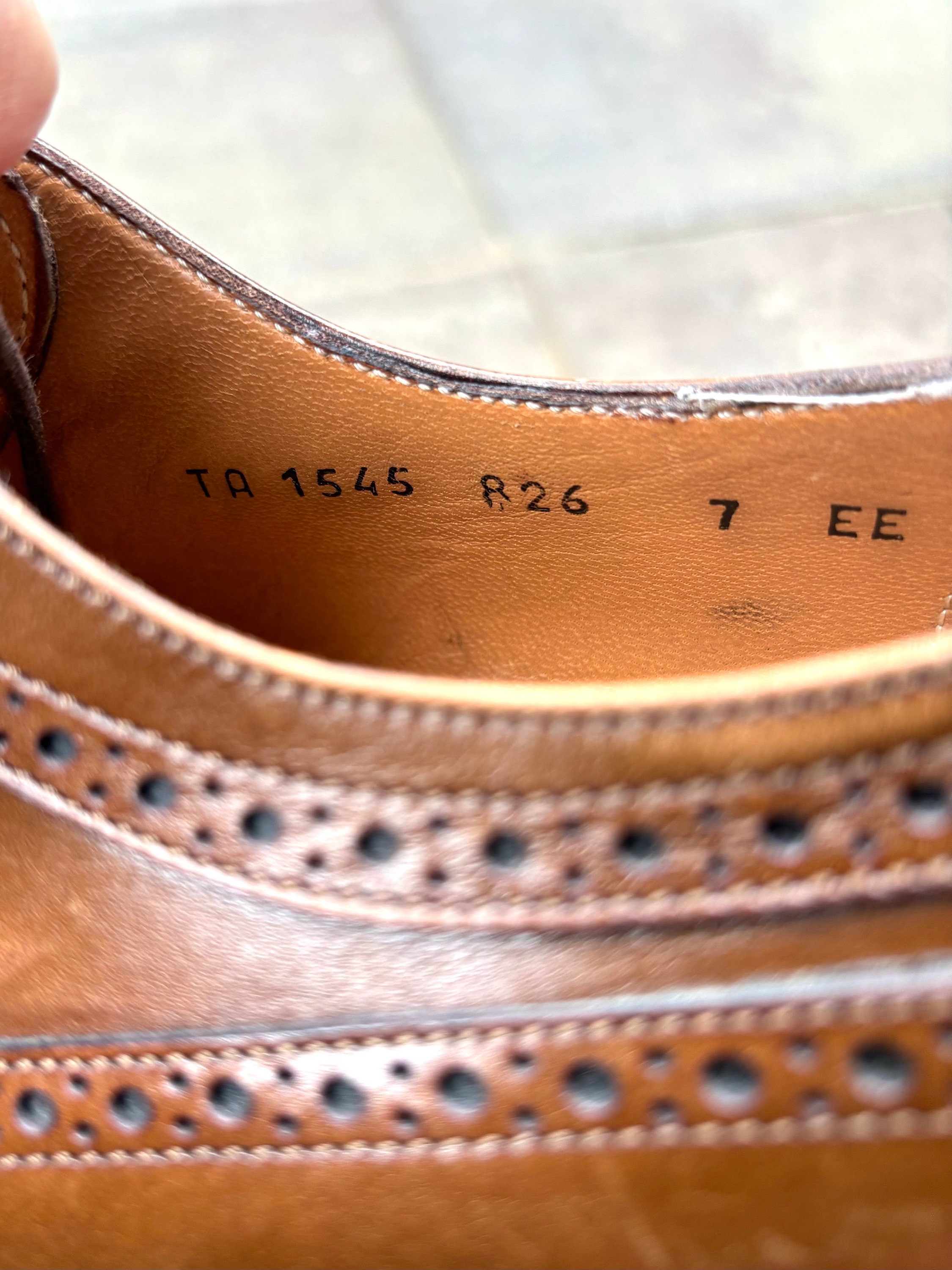 Vintage Salvatore Ferragamo Men Shoes 90s, Brown Shoes Size 