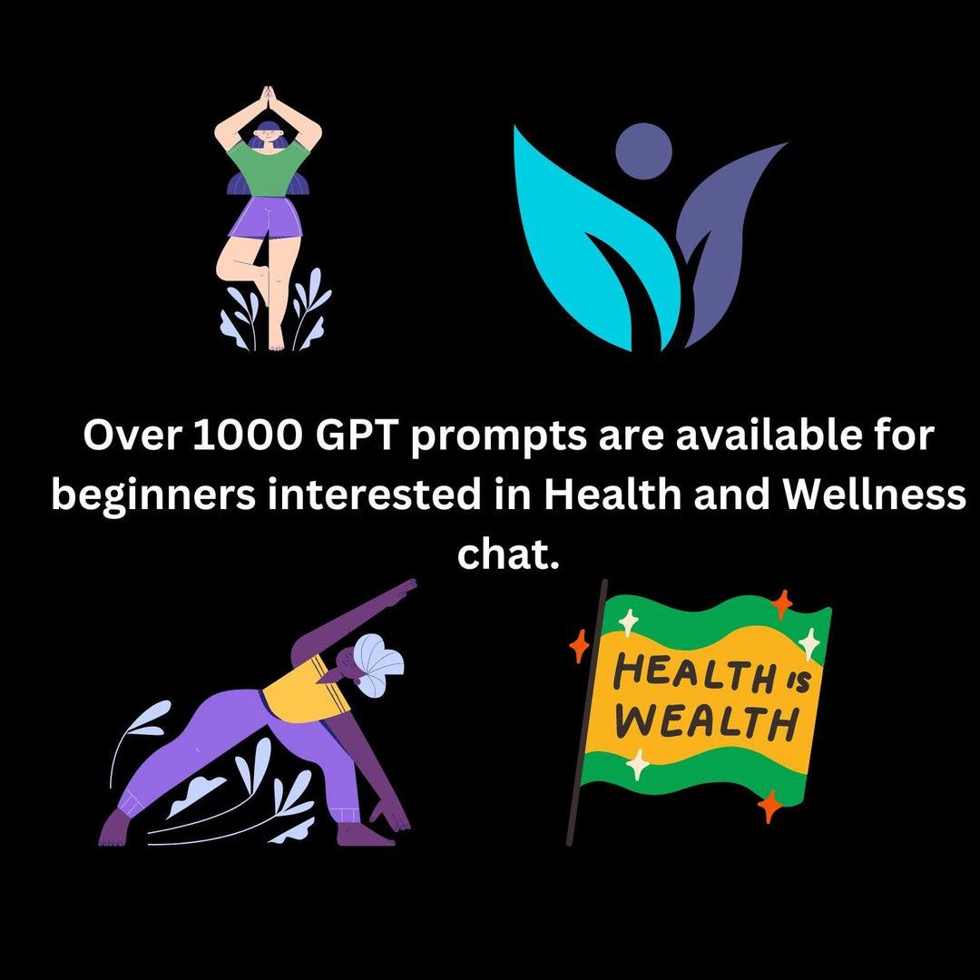 1000 Chat Gpt Prompts for Health and Wellnessfor Beginners (Instant