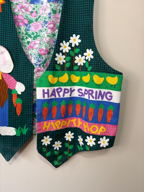 Handmade Easter / Spring Vest - image 2