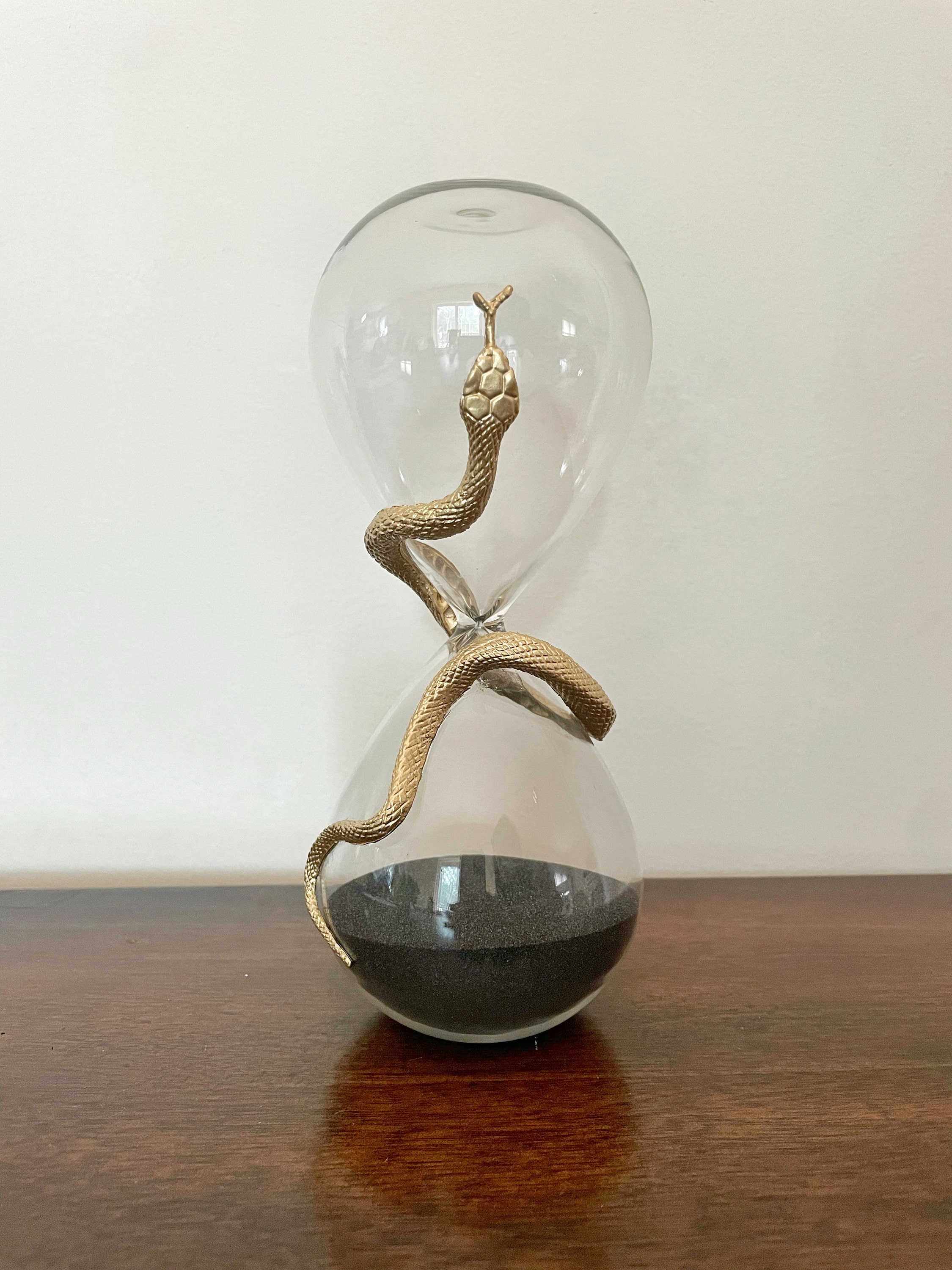 Hourglass, Snake Hourglass, Sand Timer, 30 Minute Timer, 30 Minute Sand