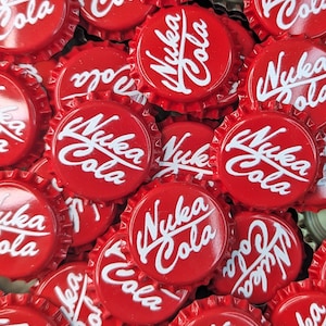 Fallout Nuka Cola Bottlecaps - Fallout inspired